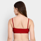 वीमेन सॉलिड ब्रा, मरून, small image number null